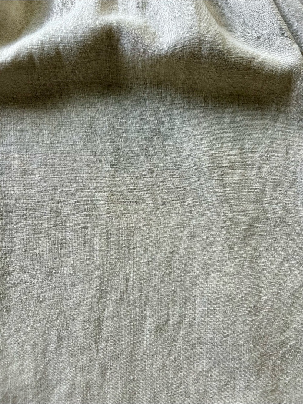 Relax by Tommy Bahama Beige Linen High Cut Neck Shift Dress - Picture 6 of 12